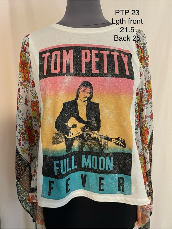 Tops - Tom Petty Premium Custom Band Tee
